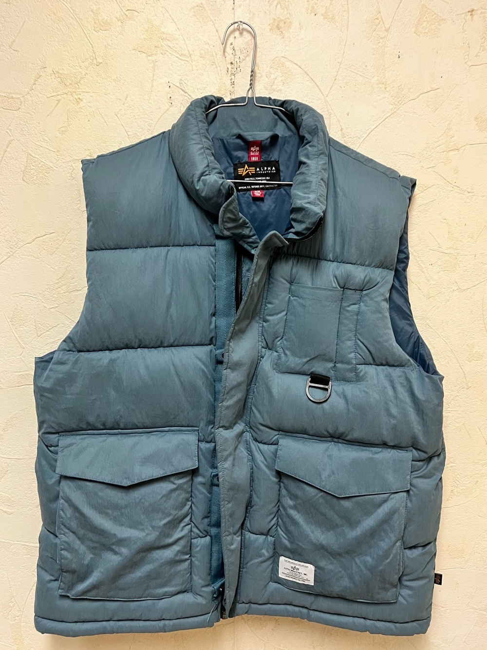 Alpha Industries Utility Puffer Vest Sz M